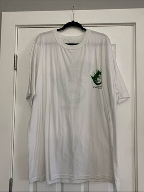 NEW Cozumel Mexico White Graphic Tee - Coastal Lizard Design XXL